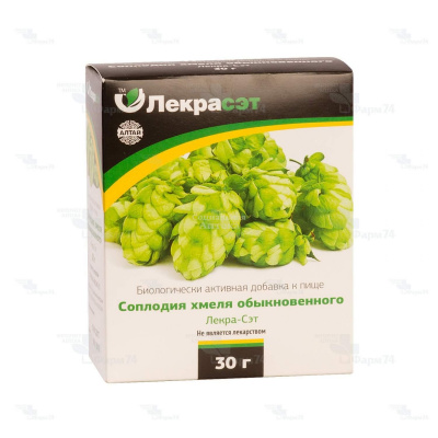 Хмеля обыкнов.соплодия ЛЕКРА-СЭТ 30,0Г