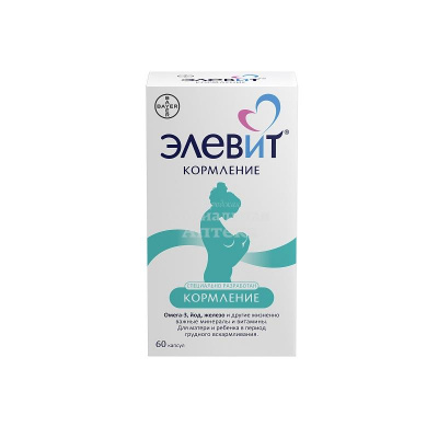 Элевит Кормление капс №30