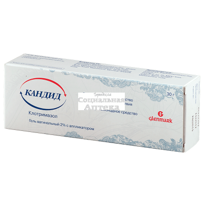 Кандид гель ваг. 2% 30г