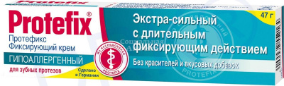 Протефикс фиксирующий крем 40мл г/аллерг
