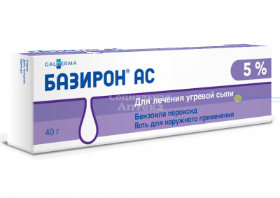 Базирон АС гель 5% 40г