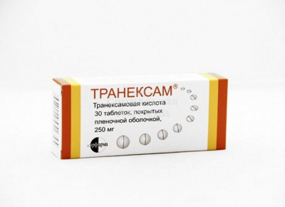 Транексам табл п/о 250мг №30