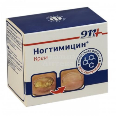 911 Ногтимицин крем 30мл