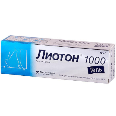 Лиотон 1000 гель 100г