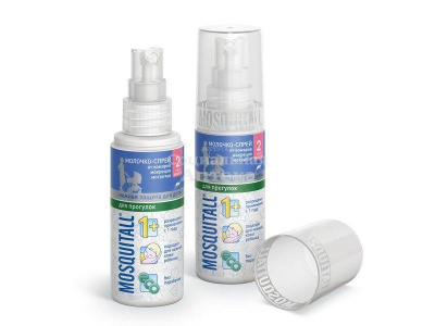 Москитол Нежная защита д/младен/берем молочко-спрей 100мл