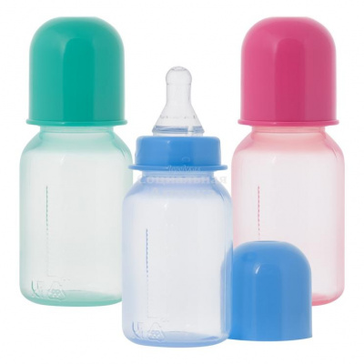 Бутылочка с сил.соской цвет 125мл 11129