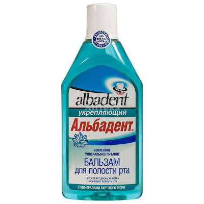 Альбадент бальзам д/пол. рта укрепляющий 400мл