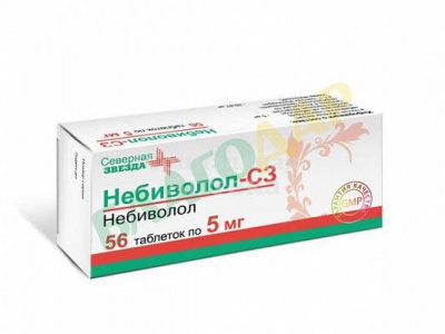 Небиволол табл 5мг №56