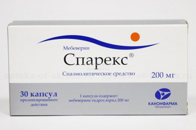 Спарекс капс пролонг 200мг №30