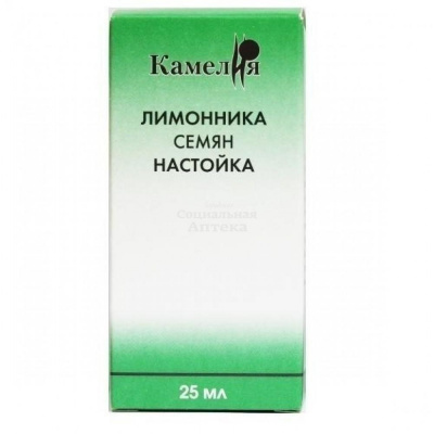 Лимонника семян настойка 25мл флак