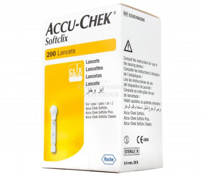 Ланцет Акку-Чек Софткликс №25