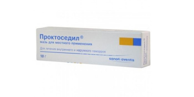 Проктоседил мазь 10г