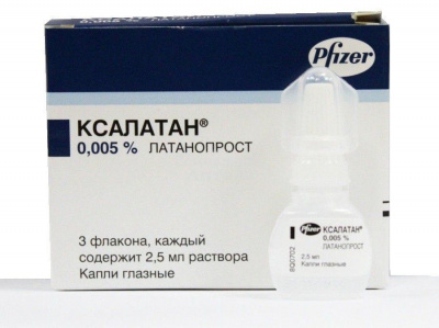 Ксалатан гл.капли 0,005% 2,5мл №3