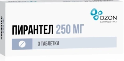 Пирантел табл 250мг №3