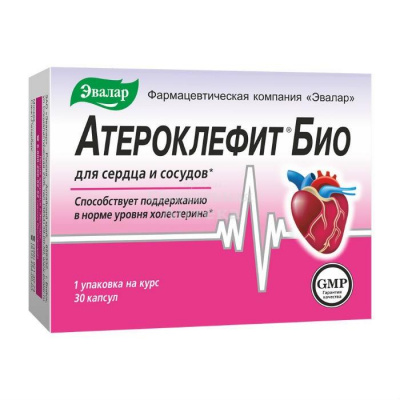 Атероклефит БИО капс 250мг №30