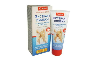 Софья (экстракт пиявки охлаждающий) крем-гель д/ног 125мл