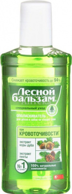 Ополаскиватель д/пол.рта Лесной бальзам пихта+дуб 250мл