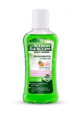 Ополаскиватель д/пол.рта Лесной бальзам д/чув.зуб/дес 400мл