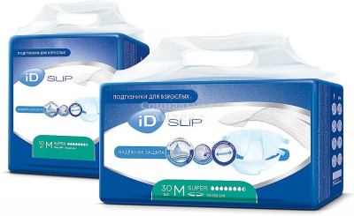 Подгузники д/взрослых АйДи Слип Супер M №10
