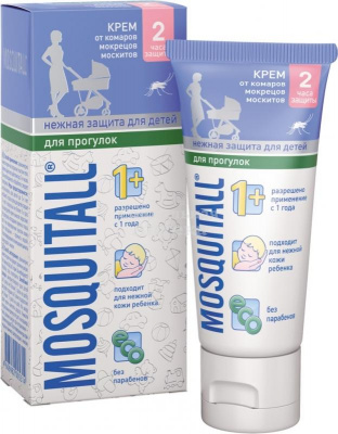 Москитол Нежная защита крем д/детей 40 мл