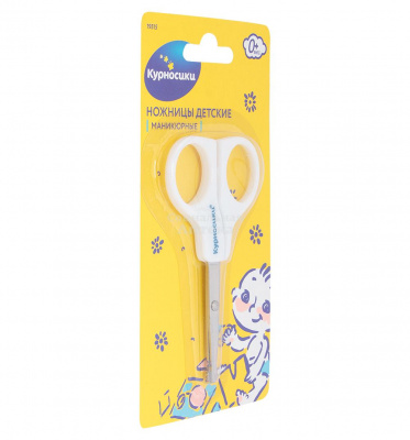 Ножницы детские безопасные 19515(Курносики)