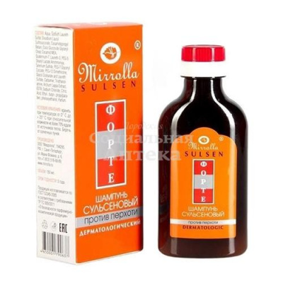 Сульсен Форте шампунь 2% 250мл с кетоконазолом
