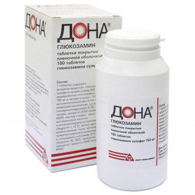 Дона табл п/о 750мг №180