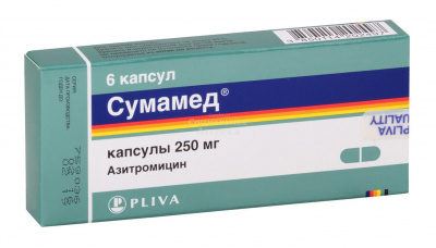 Сумамед капс 250мг №6