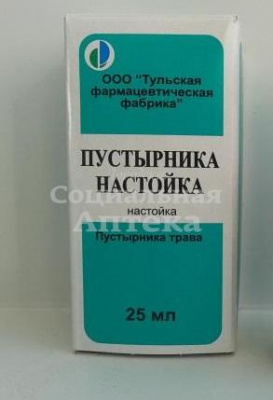 Пустырника настойка 25мл флак